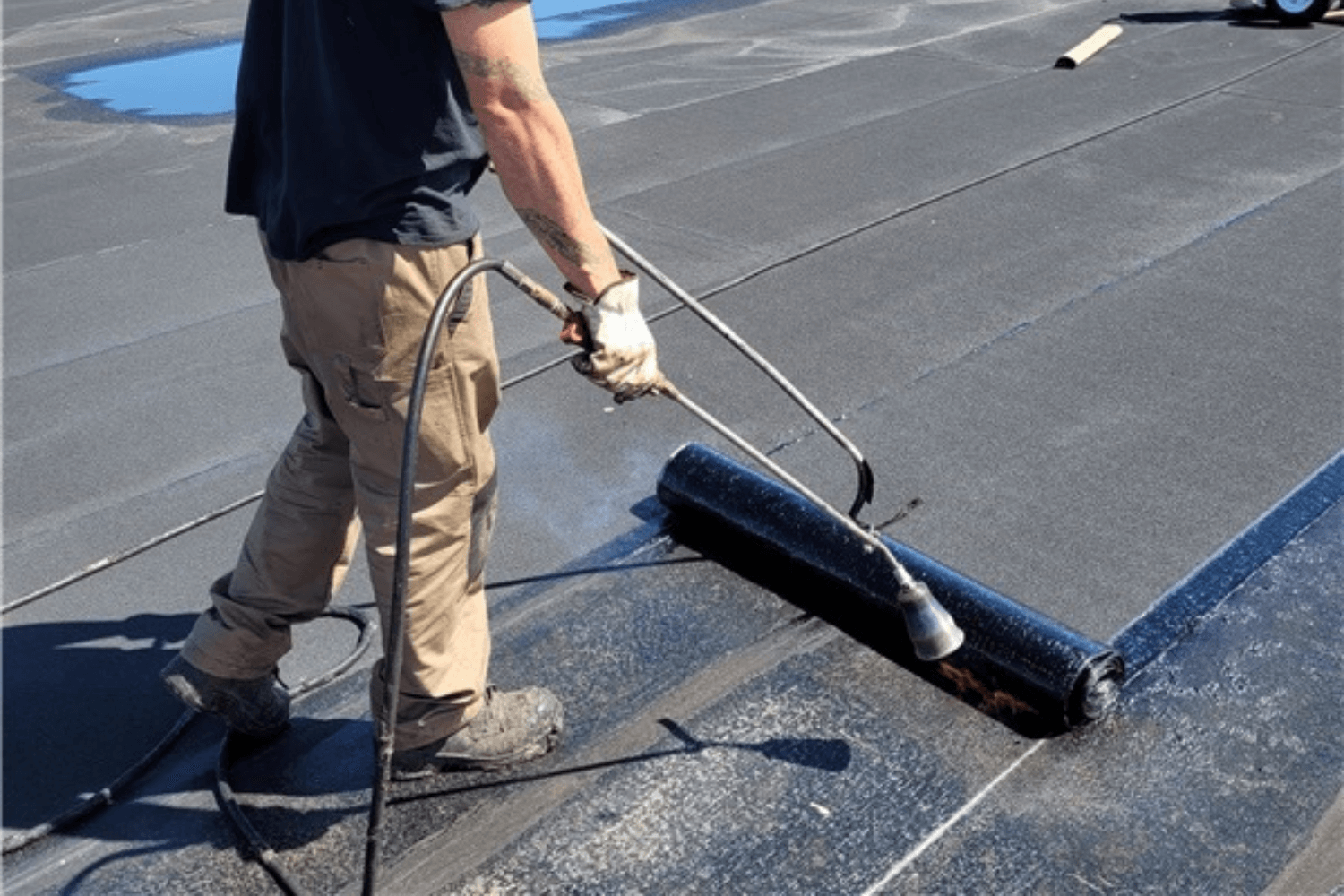 Flat roof repair