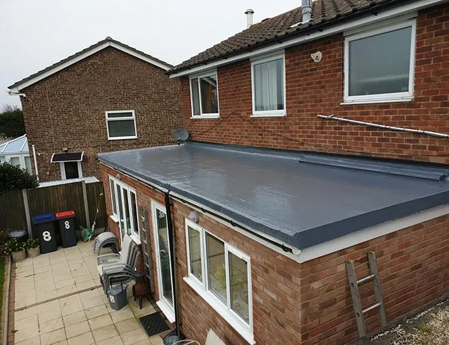 Flat roofing 